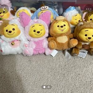 Disney Winnie the Pooh Miniso plushies